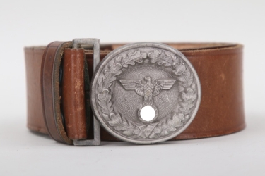 Reichsforst buckle (officials) with belt