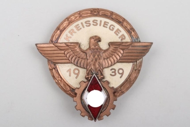 National Trade Competition Kreissieger Badge 1939 - Aurich