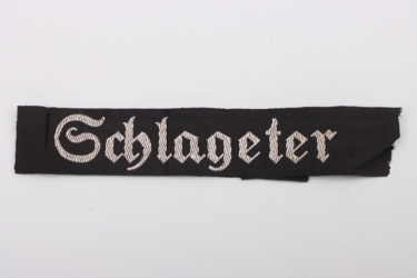 SA cuff title "Schlageter"