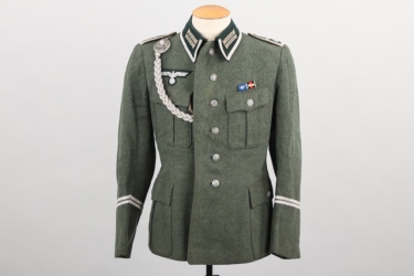 Heer "Spieß" infantry field tunic (privately purchased) - M36 style