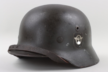 Police M40 double decal helmet - Q64