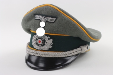 Heer Kav.Rgt.5 visor cap for officers with skull - EREL