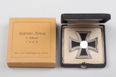 1939 Iron Cross 1st Class with case and outer carton - B.H. Mayer