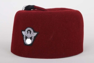 Police red Fez