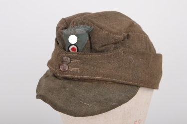 Heer M42 field cap (sidecap) converted to an M43 cap