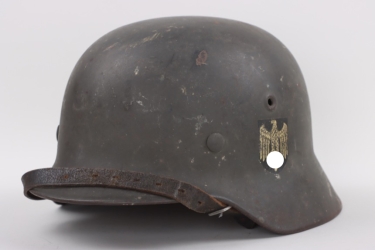 Heer M40 single decal helmet - ET64 (named)