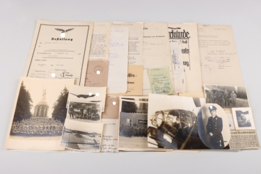 Heinz, Hans - documents & photos - Luftwaffe Honor Goblet winner