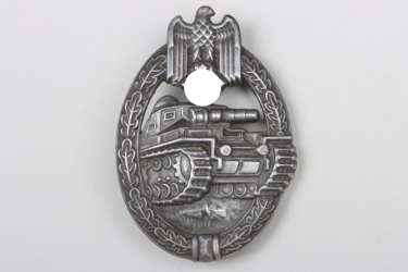 Tank Assault Badge in Silver "O.Schickle"