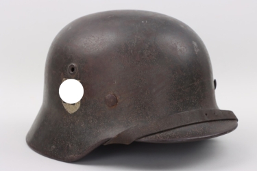 Waffen-SS M40 single decal helmet - ET64