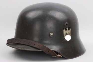 Heer M35 double decal helmet - NS66