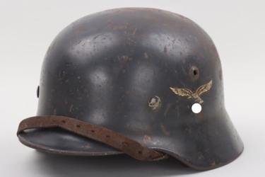 Luftwaffe M35 ex-double decal helmet - Q64