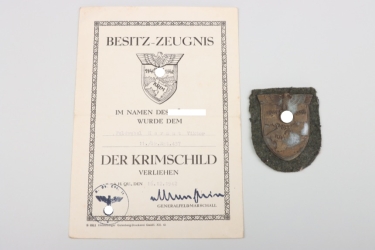 Krim Shield Shield with certificate