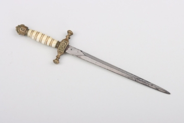 Imperial German Navy officer's dagger miniature
