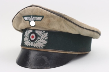 Heer General's visor cap first pattern (crusher cap)