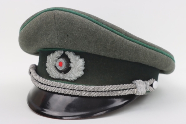 Heer civil servant's visor cap for officers