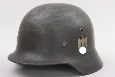 Heer double decal M35 helmet shell - SE60