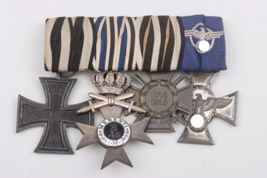 Bavaria - 4-place medal bar to a police officer
