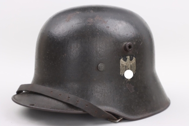 Heer M18 helmet (transitional) with a single decal