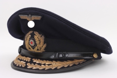 Kriegsmarine visor cap for admirals