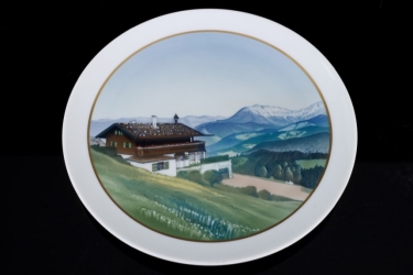 "Haus Wachenfeld" porcelain plate (Rosenthal)