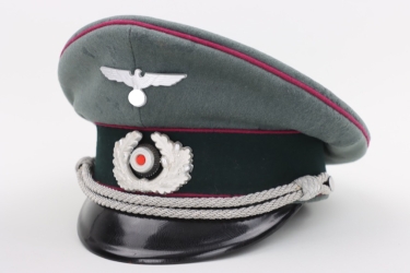 Heer smoke troops visor cap for officers