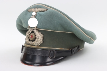 Heer Inf.Rgt.17 visor cap EM/NCO with Braunschweig skull