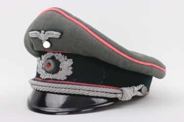 Heer Panzer visor cap for officers