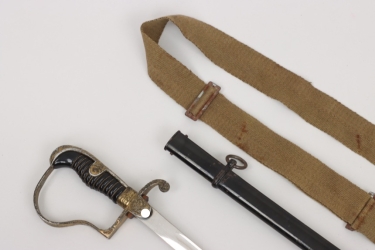 Heer officer's sabre with hanger "Unterschnallgurt" - Alcoso