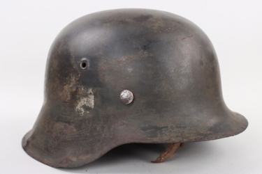 Waffen-SS single decal M42 helmet