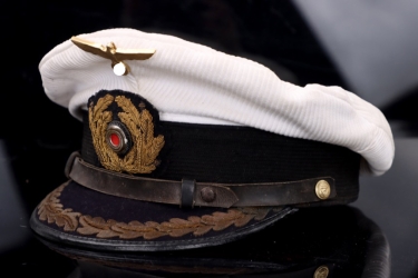 Kriegsmarine summer visor cap for officers