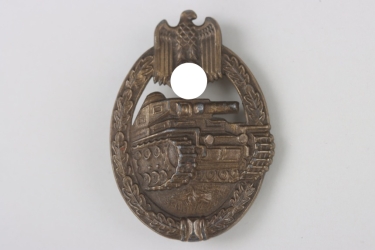 Tank Assault Badge in Bronze "Frank & Reiff"