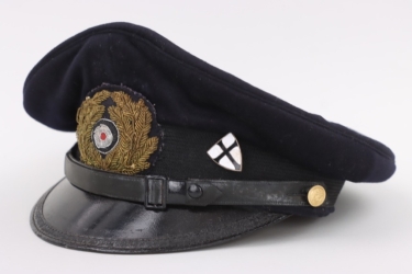 Kriegsmarine visor cap NCO with traditional badge
