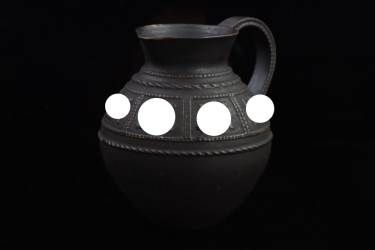 Vase Allach No 20, earthenware, Germanic