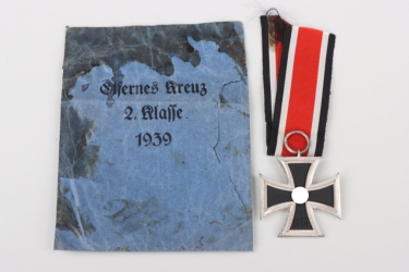 1939 Iron Cross 2nd Class in bag - Deumer