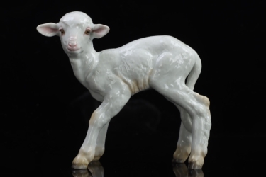Allach porcelain No.107 - Lamb colored, Prof. Theodor Kärner