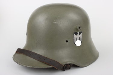 Heer M18 double decal helmet (transitional) - 1934