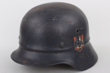 Fire brigade M40 helmet (beaded rim)