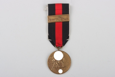 Sudetenland Medal with clasp "Prager Burg"