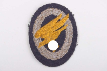 Luftwaffe Paratrooper Badge - cloth type
