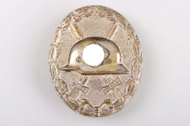 Wound Badge in Silver - "30" tombak