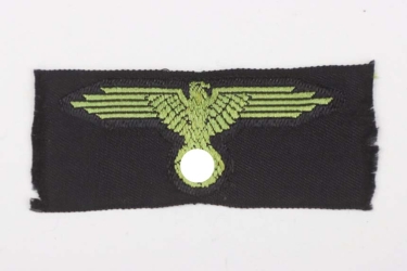 SS visor cap eagle (green) for the camo field cap