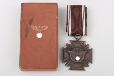 NSDAP Long Service Award 1st Class (bronze) with case