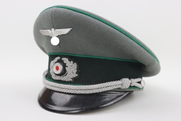 Heer Gebirgsjäger visor cap for officers