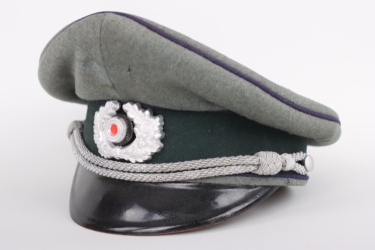Heer medical visor cap for officers