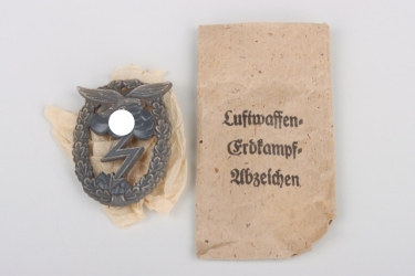 Luftwaffe Ground Assault Badge in bag - Wallpach