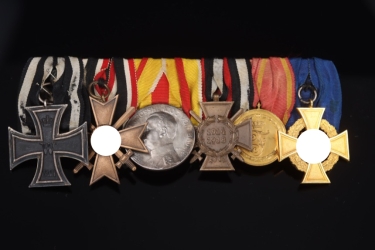 Baden - Medal bar with 6 Awards
