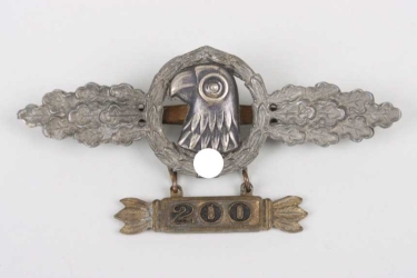 Squadron Clasp for Aufklärer in Gold with "200" pendant - IMME