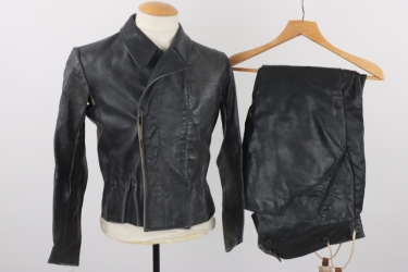 Kriegsmarine "Kleinkampfverbände" leather jacket & trousers