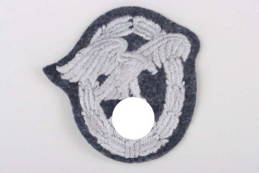 Lufwaffe Observer's Badge - cloth type
