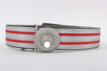 Heer officer's dress belt and buckle for musicians - mint